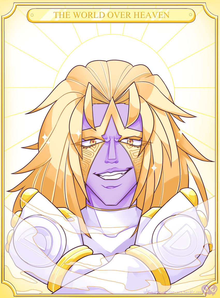 dio brando, heaven ascended dio, and the world over heaven (jojo no kimyou na bouken and 1 more) drawn by ultineet