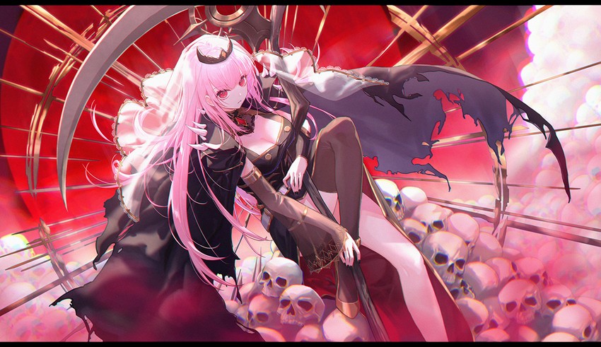 mori calliope (hololive and 1 more) drawn by whitem_(whiteemperor2020)