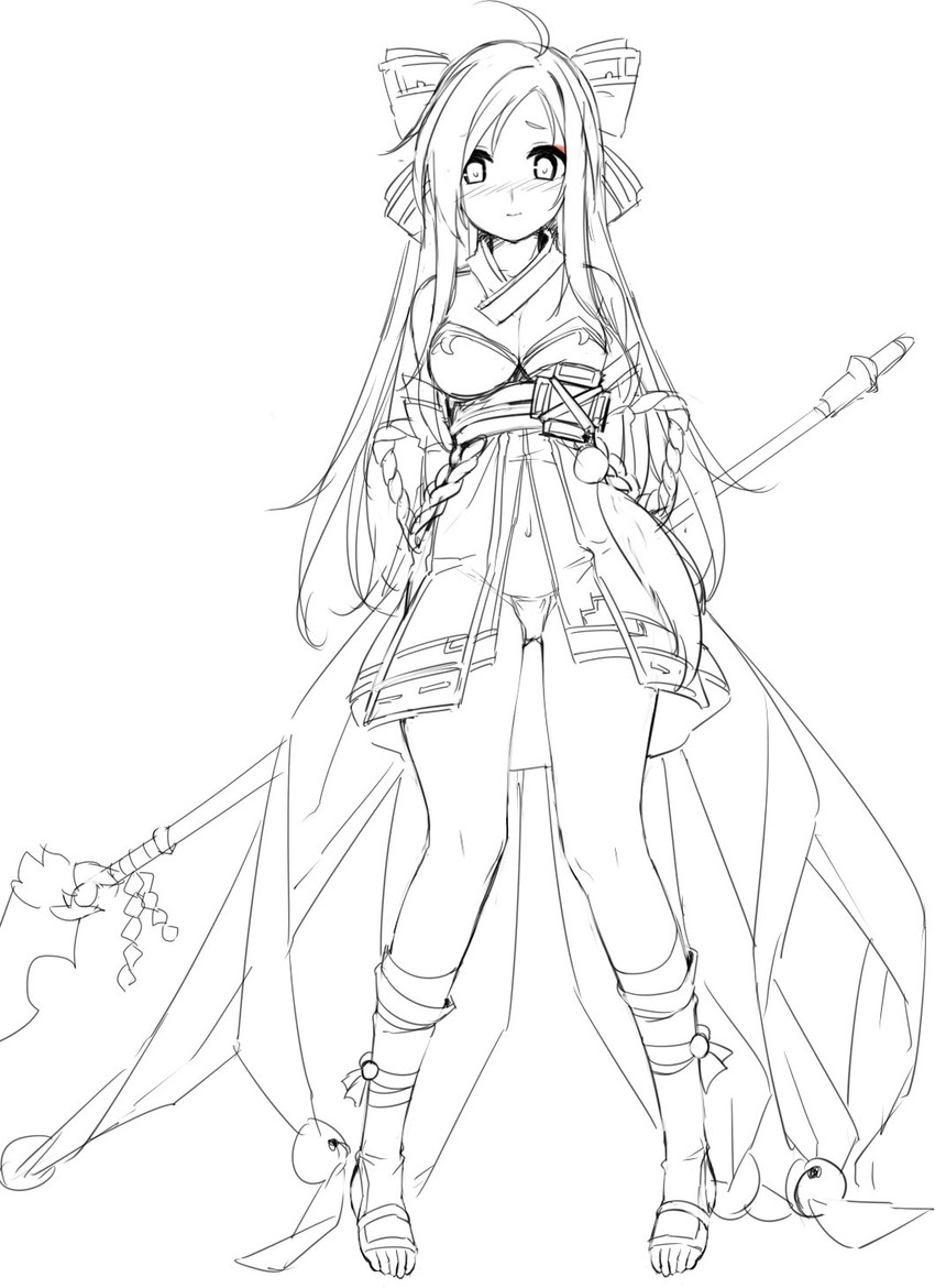 ara haan and asura (elsword) drawn by tama_(tamatamo)