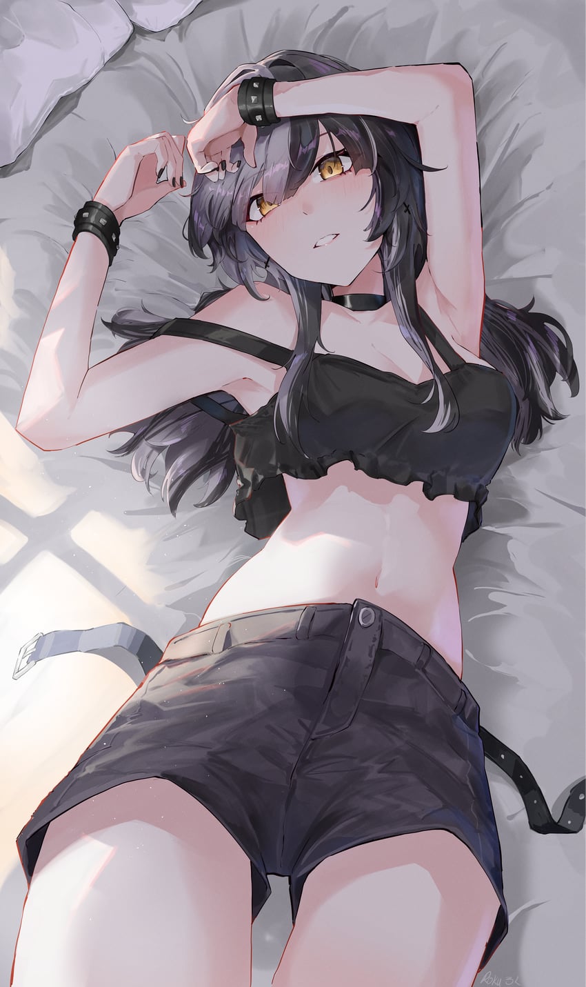 shiori novella (hololive and 1 more) drawn by kurochanai