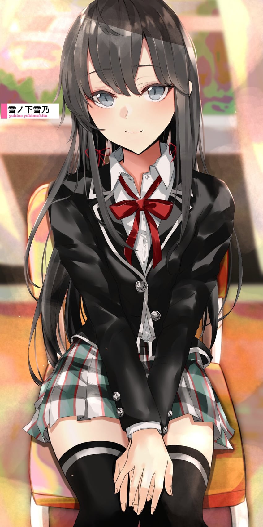yukinoshita yukino (yahari ore no seishun lovecome wa machigatteiru.) drawn by ka1se1