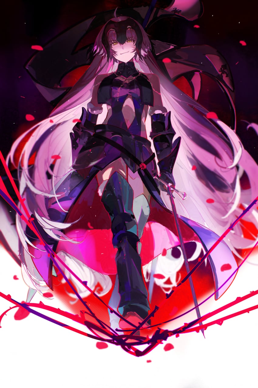 jeanne d'arc alter (fate and 1 more) drawn by fui_(fui29493452)