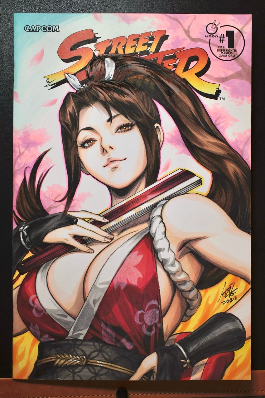 shiranui mai (street fighter and 3 more) drawn by stanley_lau