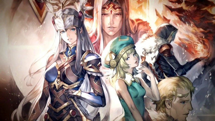 lenneth valkyrie, freya, and odin (valkyrie profile and 1 more)