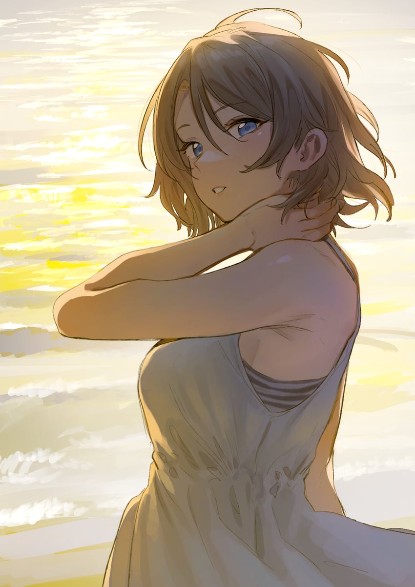 watanabe you (love live! and 1 more) drawn by momokumo