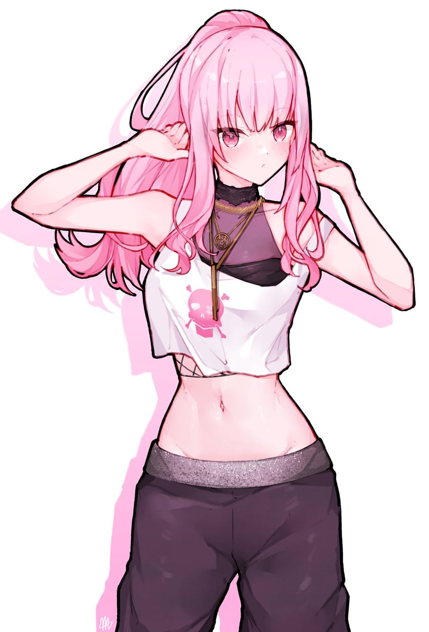 mori calliope (hololive and 1 more) drawn by ma_draws