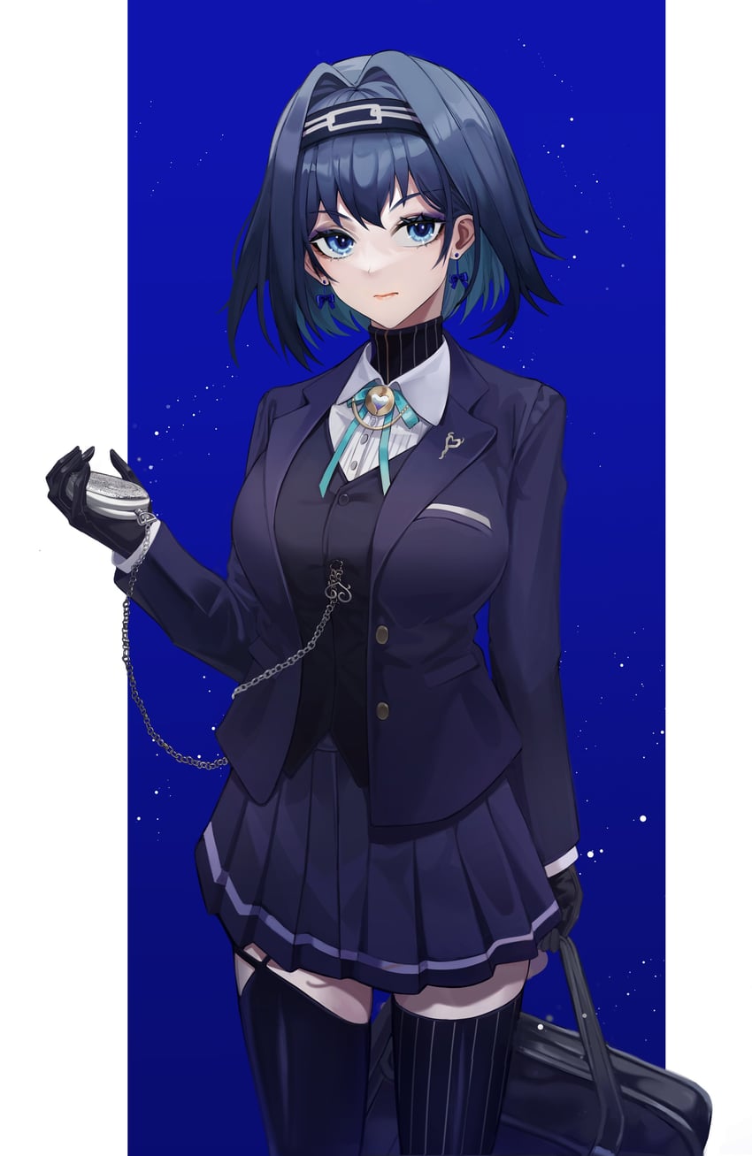 ouro kronii (hololive and 1 more) drawn by hyangu