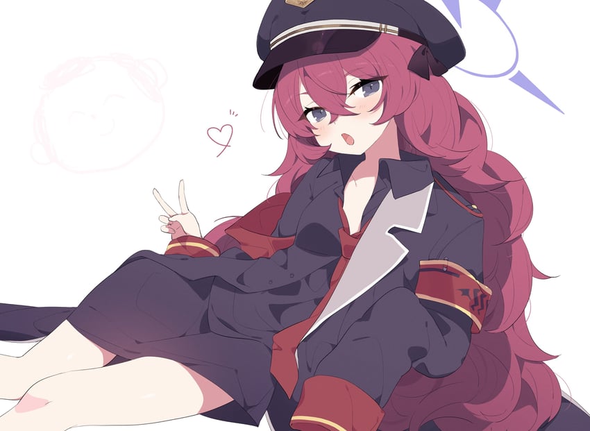 sensei, doodle sensei, and iroha (blue archive) drawn by ymm007xx