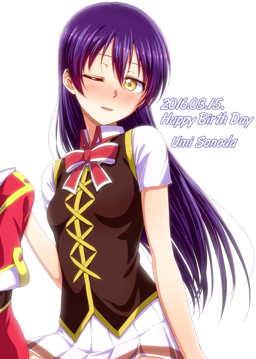 sonoda umi (love live! and 1 more) drawn by kyuusenbinore_(gavion)