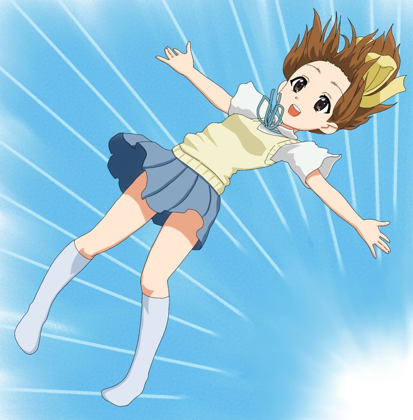 hirasawa ui (k-on!) drawn by chunpai