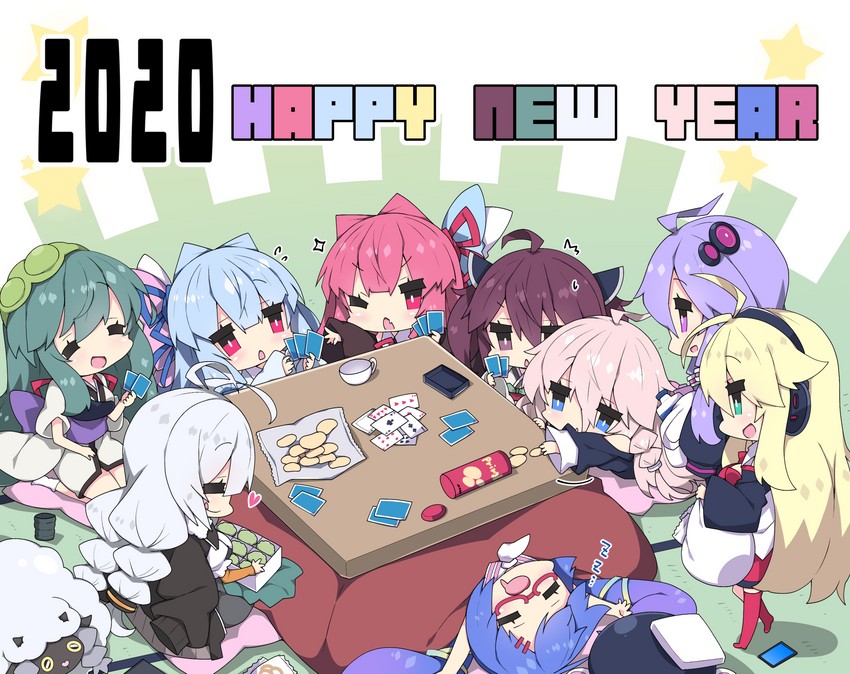 yuzuki yukari, kizuna akari, touhoku kiritan, ia, kotonoha akane, and 5 more (pokemon and 4 more) drawn by milkpanda