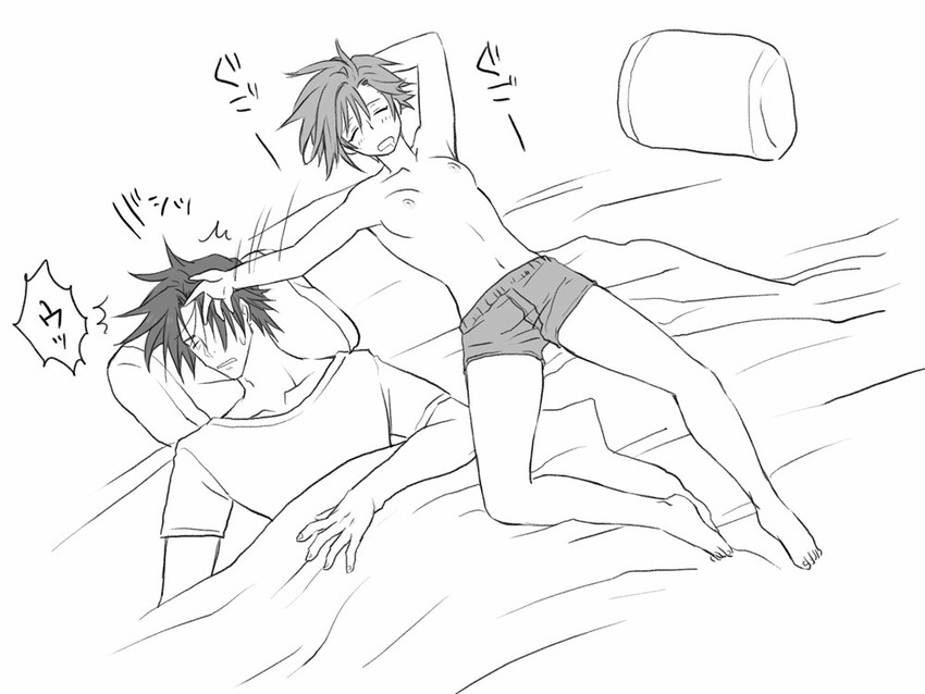 igarashi kyou and hasumi souji (seitenkango. shinyuu to) drawn by eroe