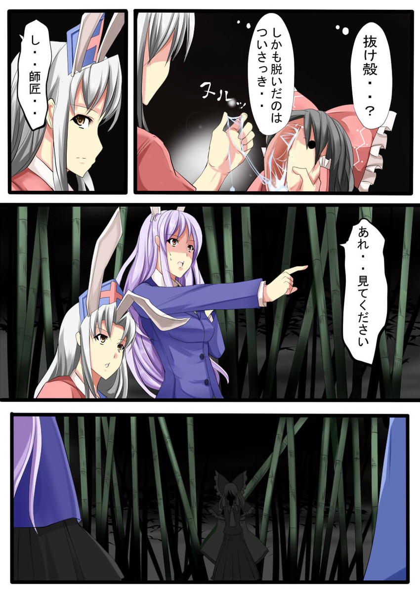 reisen udongein inaba and yagokoro eirin (touhou) drawn by tenko_(gintenko)