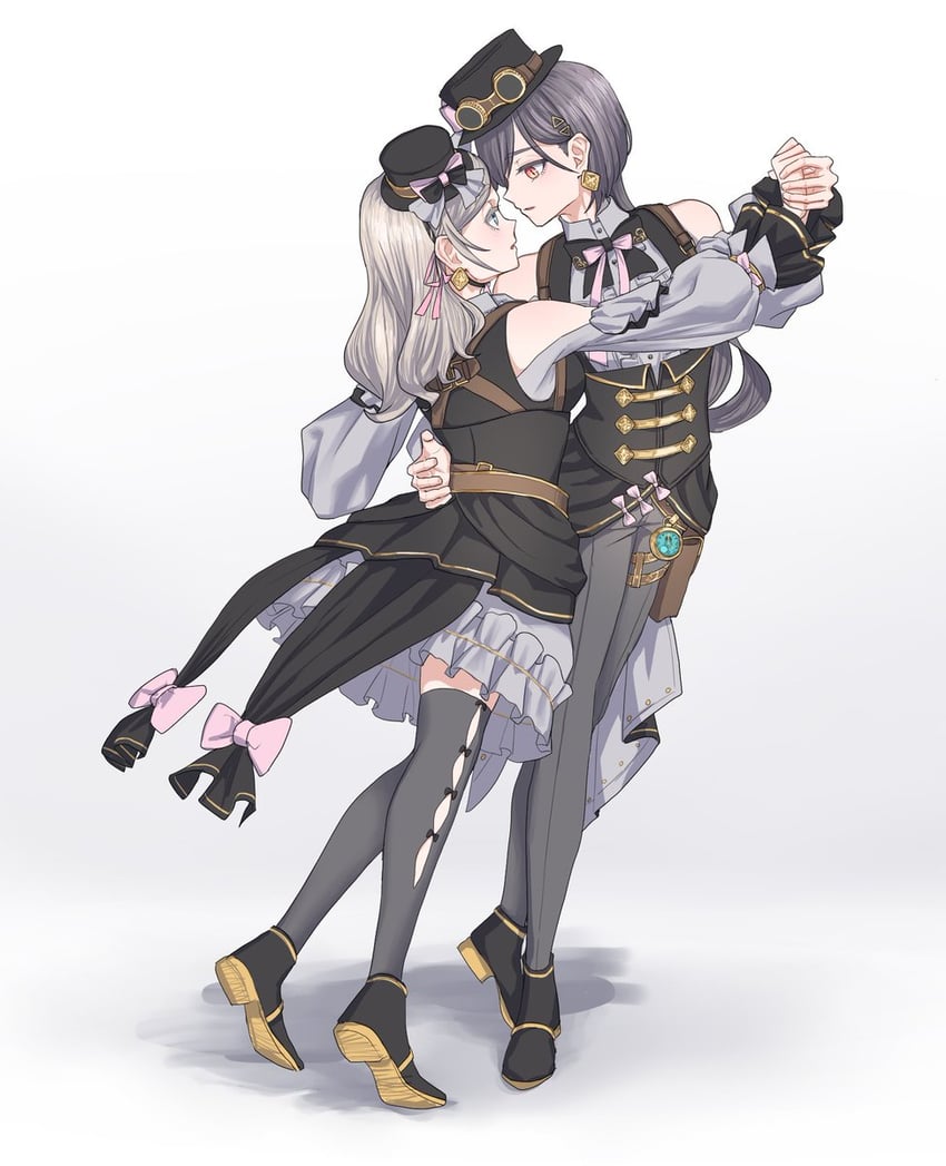 ceras yanagida lilienfeld and katsuragi izumi (love live! and 1 more) drawn by and_fersent