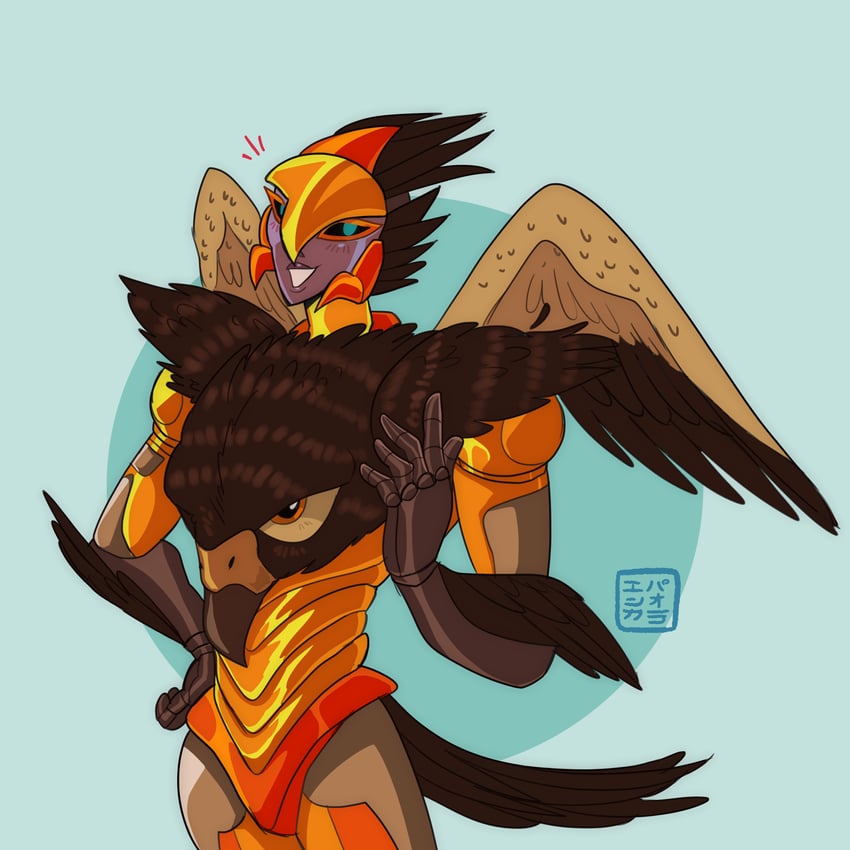 airazor (transformers and 1 more) drawn by kabuki-aku
