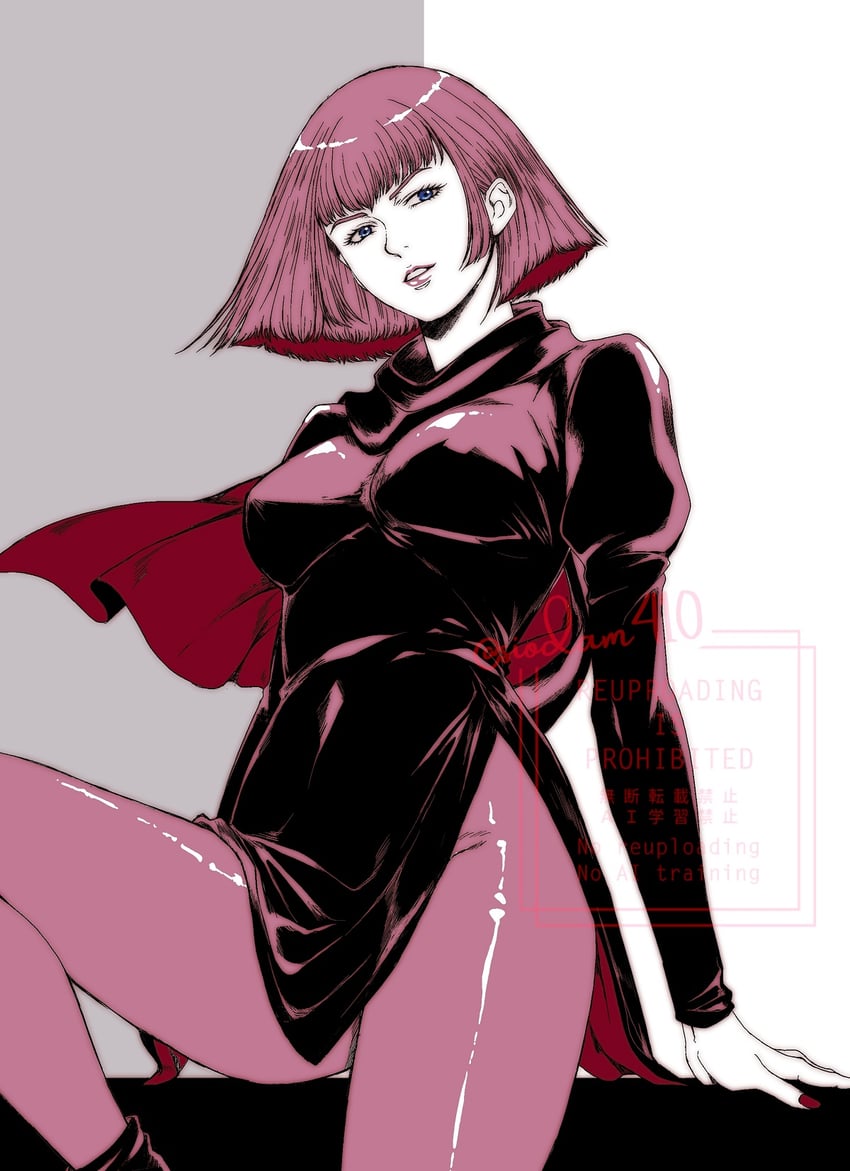 haman karn (gundam and 2 more) drawn by siodam410