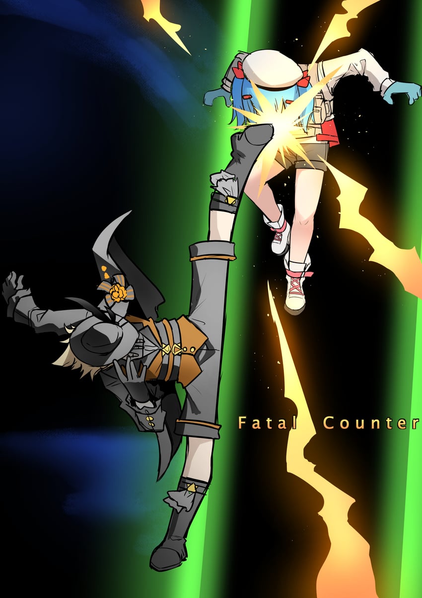 hazama, colphne, and sextans (girls' frontline and 2 more) drawn by senpaihawkkun