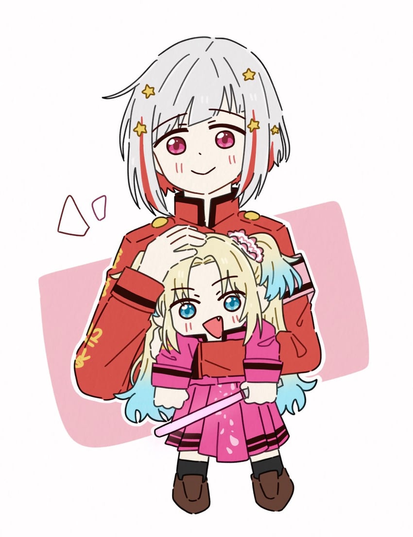 yugiri tsuzuri and osawa rurino (love live! and 2 more) drawn by zueka27