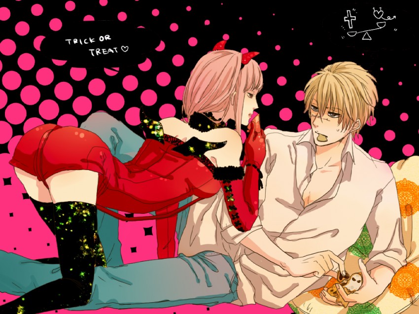 maria and sister (arakawa under the bridge) drawn by enoki_(pixiv_1029402)