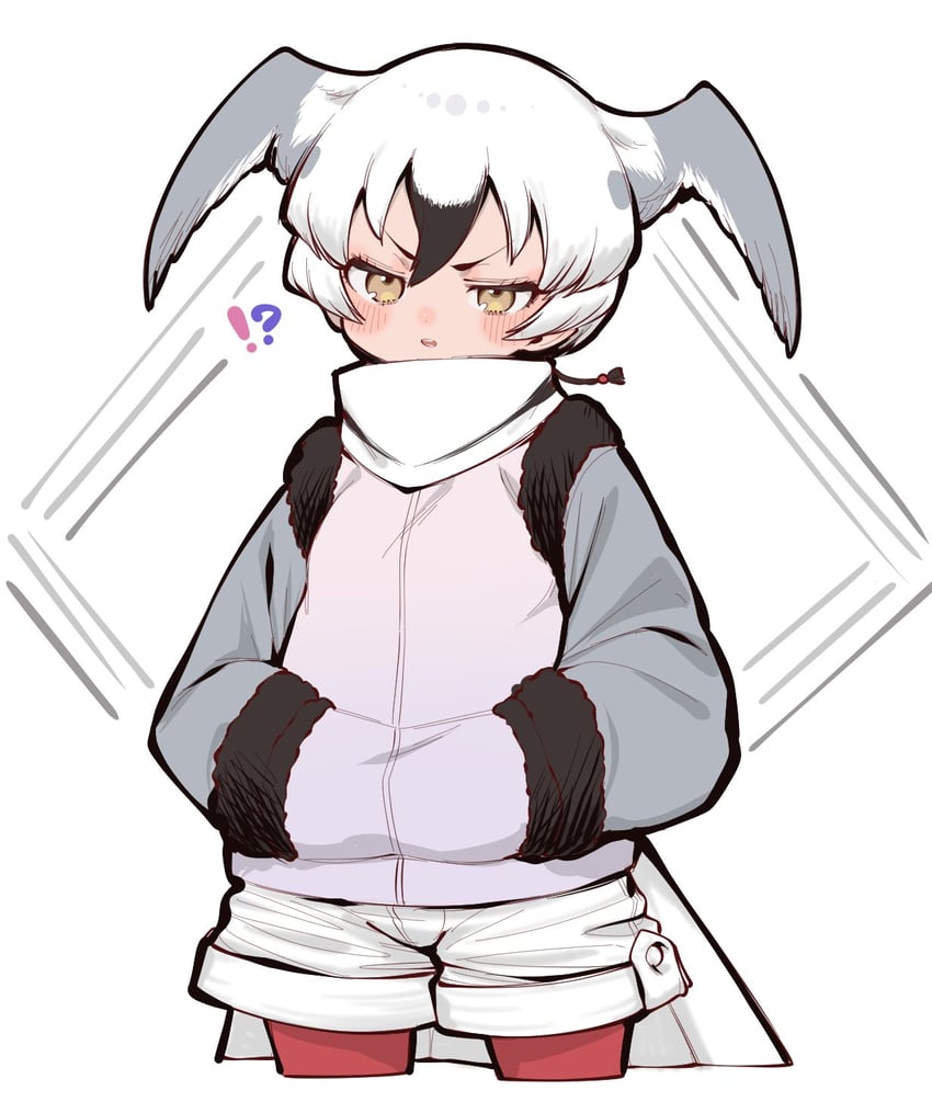 ross's gull (kemono friends and 1 more) drawn by notora