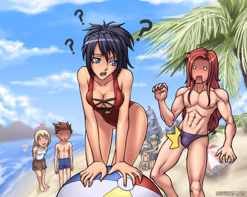 colette brunel, lloyd irving, fujibayashi sheena, zelos wilder, genis sage, and 2 more (tales of and 1 more) drawn by speh