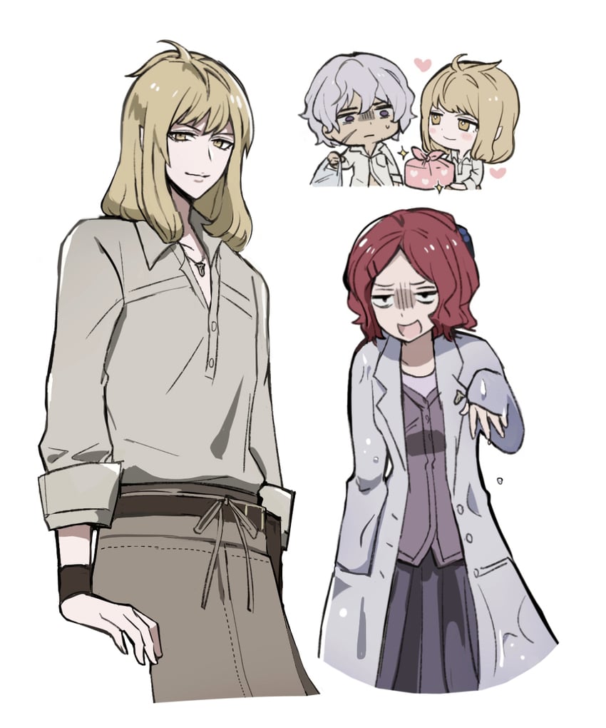 yaha, urick, and hanch (drag-on dragoon and 2 more) drawn by miichinori