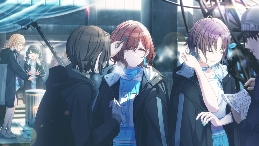 higuchi madoka, asakura toru, fukumaru koito, and ichikawa hinana (idolmaster and 1 more)