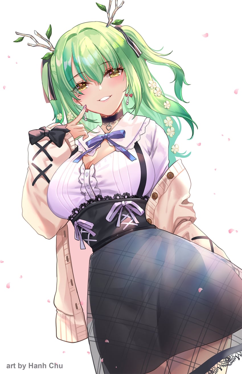 ceres fauna (hololive and 1 more) drawn by hanh_chu