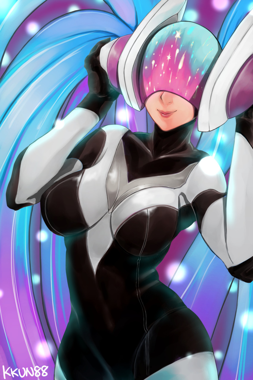sona and dj sona (league of legends) drawn by kkun88