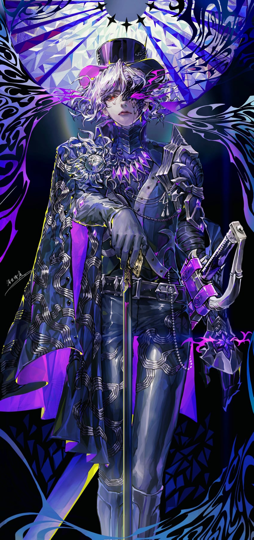 edmond dantes and the count of monte cristo (fate and 1 more) drawn by zhuyunryunyun