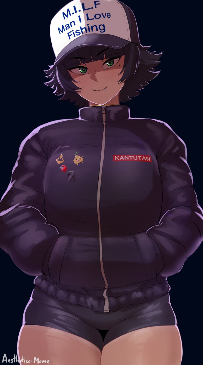 crewmate and alex (original and 1 more) drawn by aestheticc-meme
