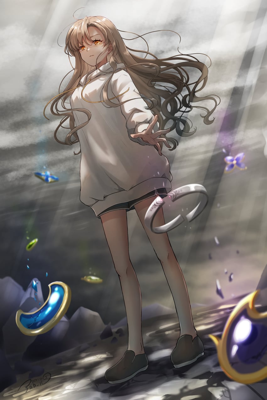 kiriha kosane (mahou shoujo madoka magica and 2 more) drawn by asukaru_(magika_ru)
