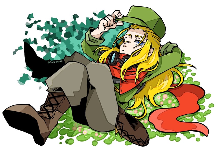 ranger and ranger 1 (sekaiju no meikyuu and 1 more) drawn by dondon096