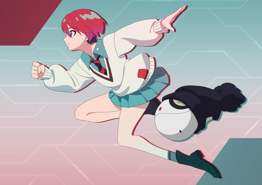 amate yuzuriha and haro (gundam and 1 more) drawn by jhon_lozano