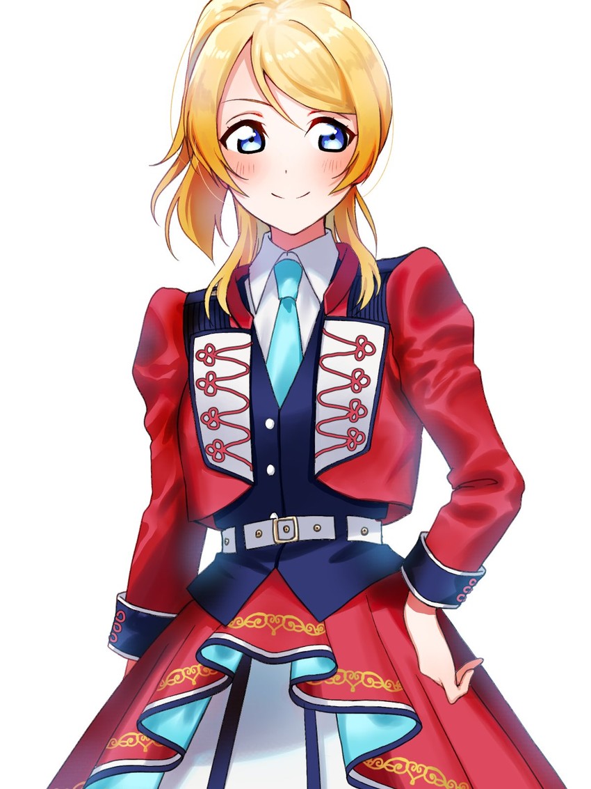 ayase eli (love live! and 1 more) drawn by naarann