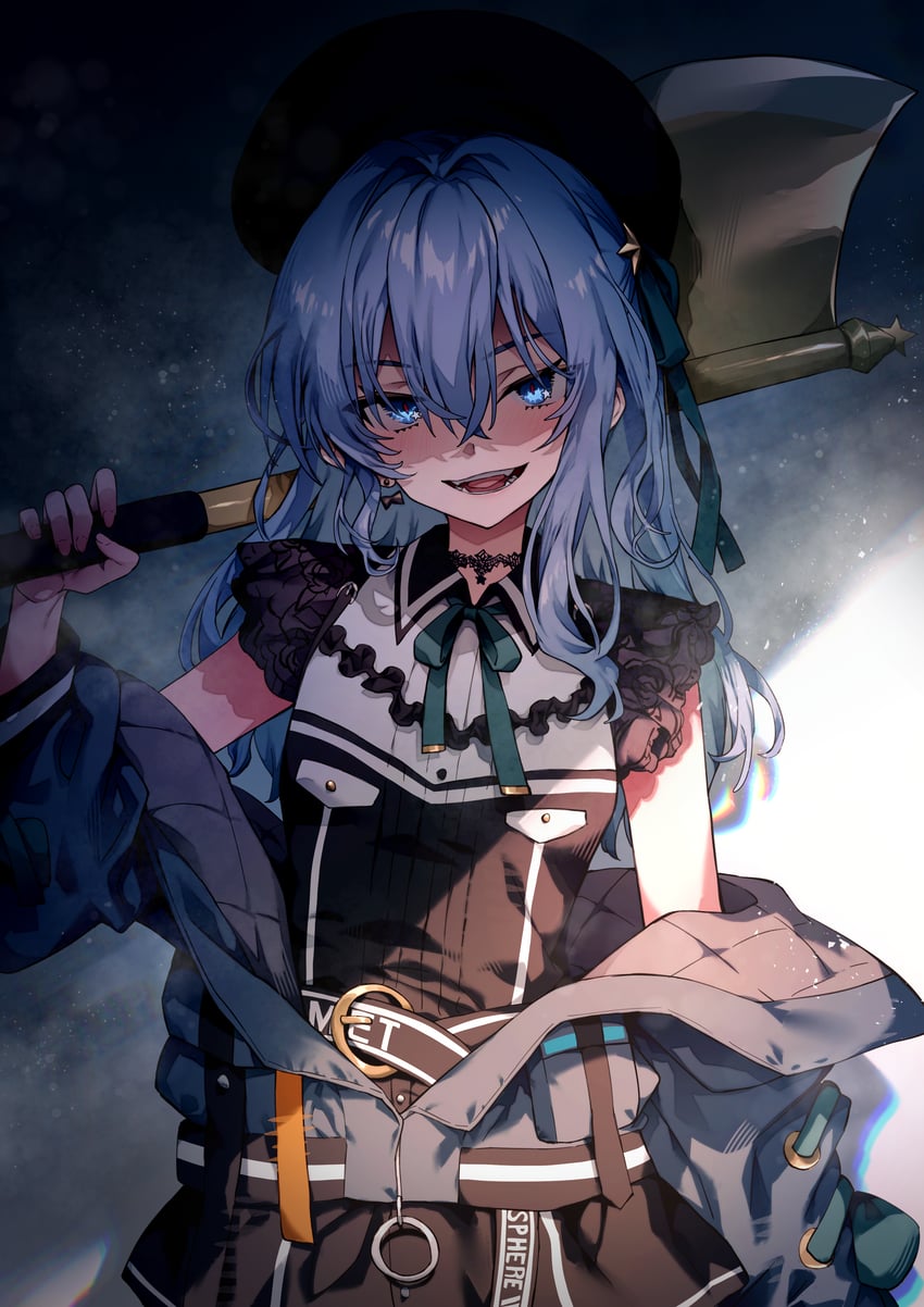 hoshimachi suisei (hololive) drawn by redcomet