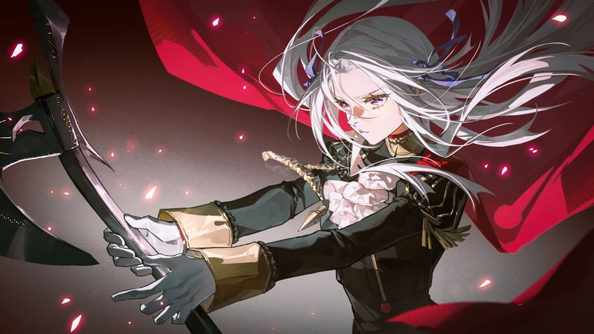 edelgard von hresvelg (fire emblem and 1 more) drawn by tuzhate