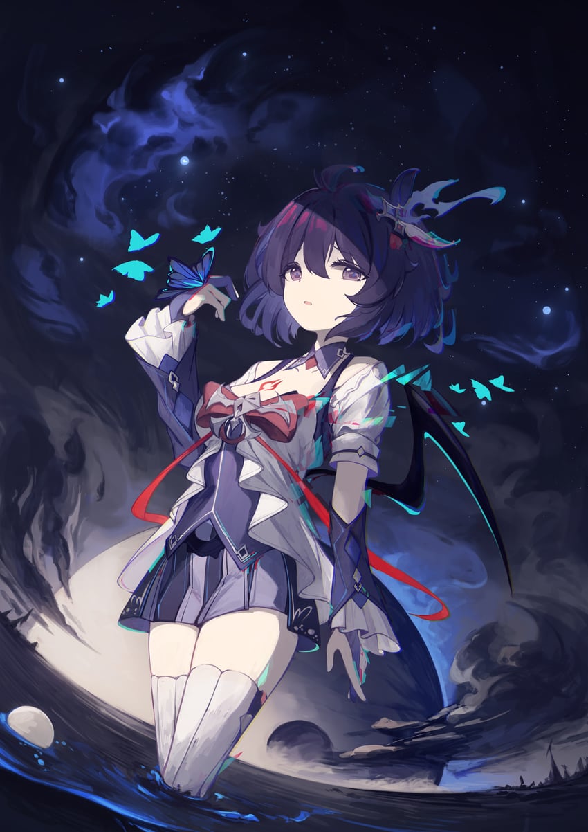 seele vollerei (honkai and 1 more) drawn by darkworldsss