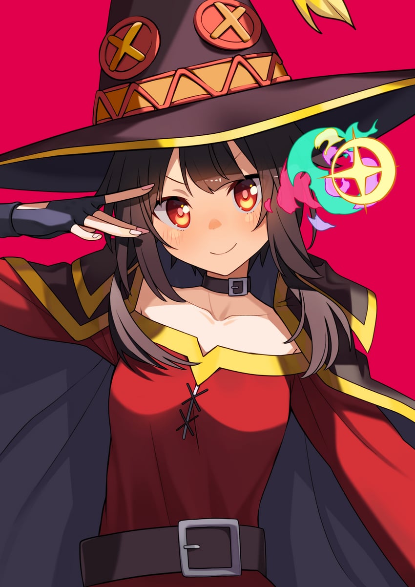 megumin (kono subarashii sekai ni shukufuku wo!) drawn by 07nono06