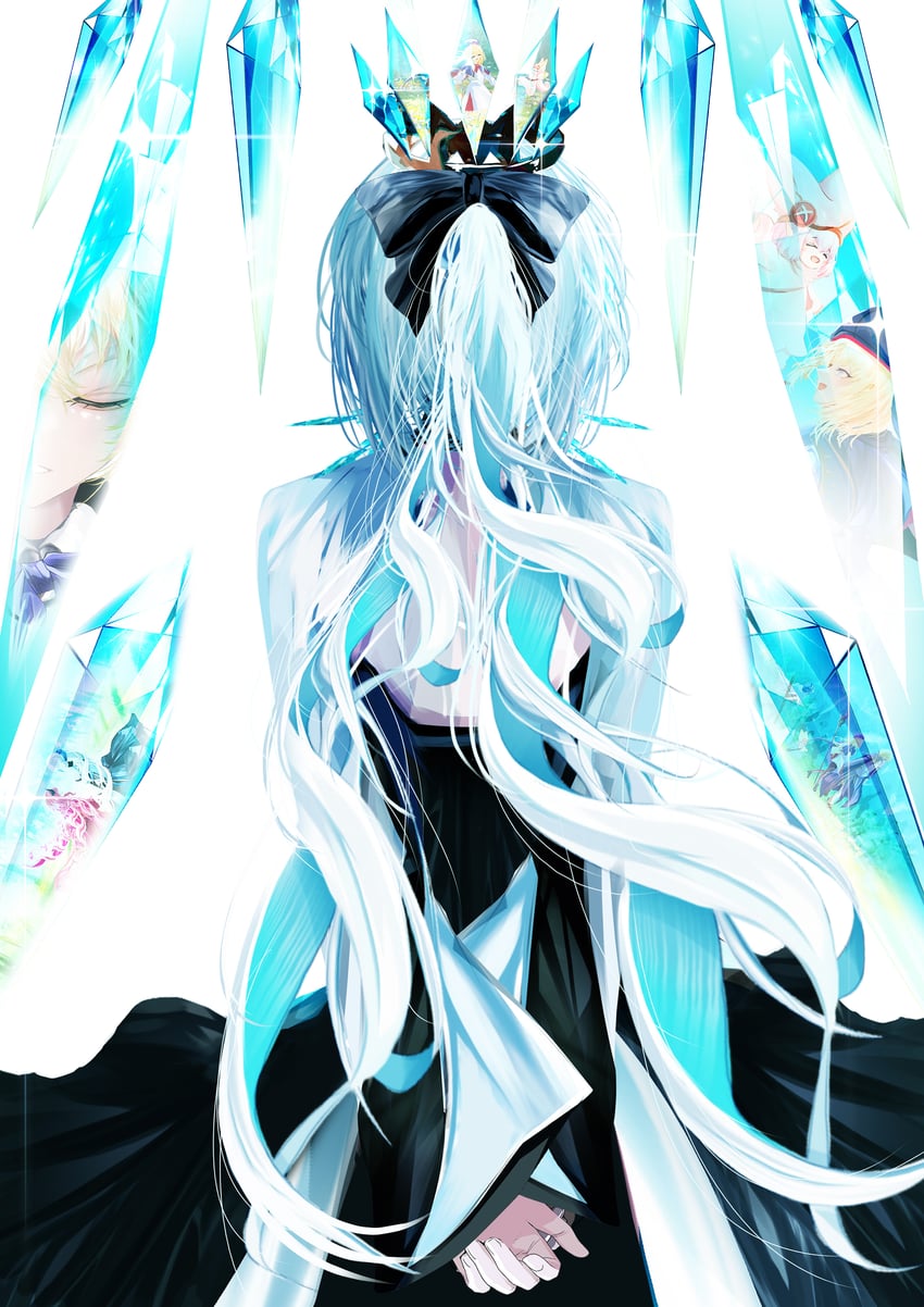 morgan le fay, aesc, and habetrot (fate and 1 more) drawn by antinese