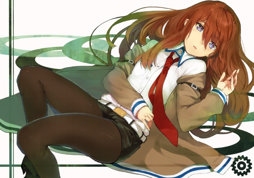 makise kurisu (steins;gate) drawn by shirabi