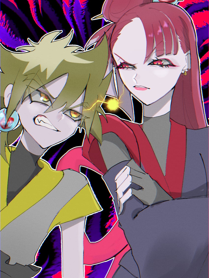 zakuro and torame (precure and 1 more) drawn by saba_dein