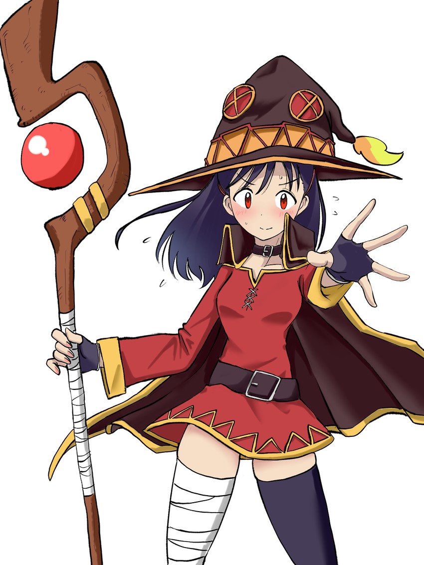megumin and imae megumi (kono subarashii sekai ni shukufuku wo! and 1 more) drawn by kajino_(aosansai)