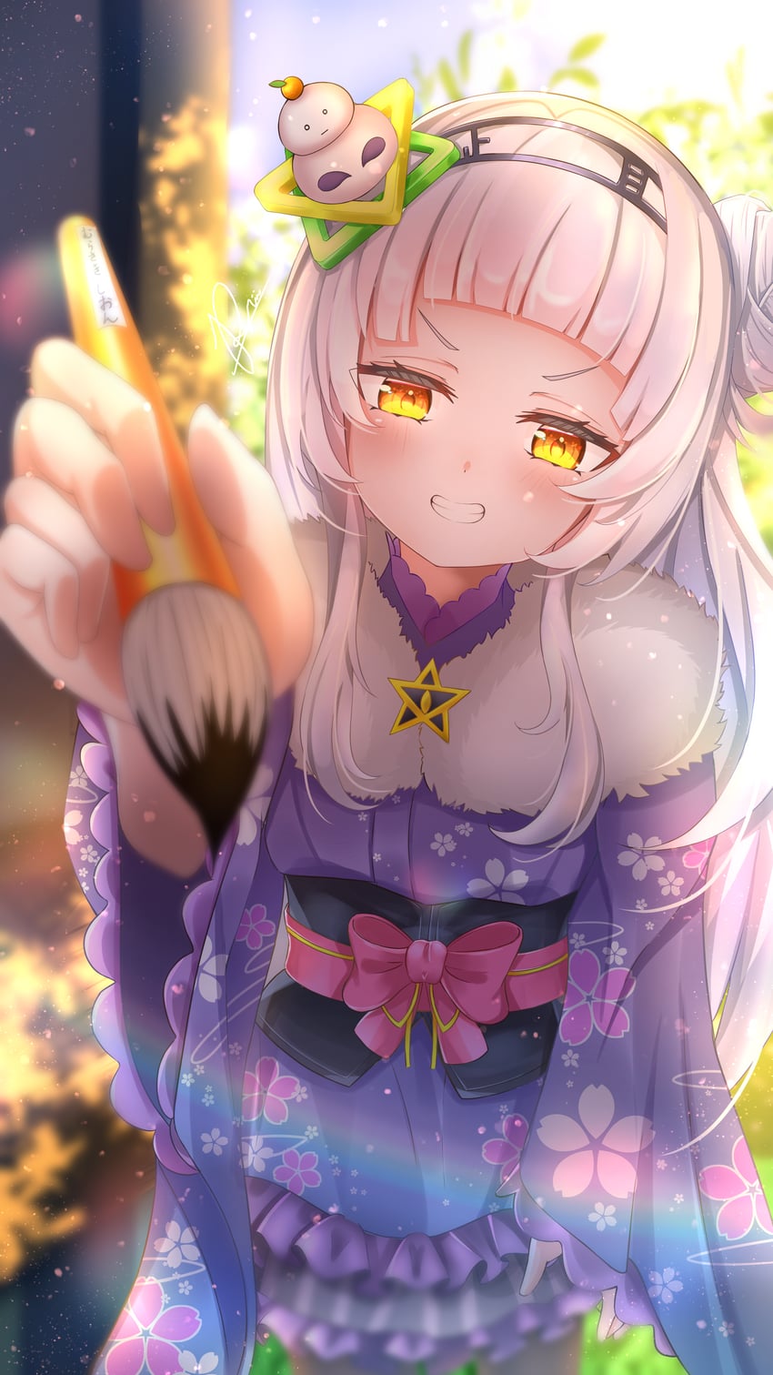 murasaki shion (hololive) drawn by reynii