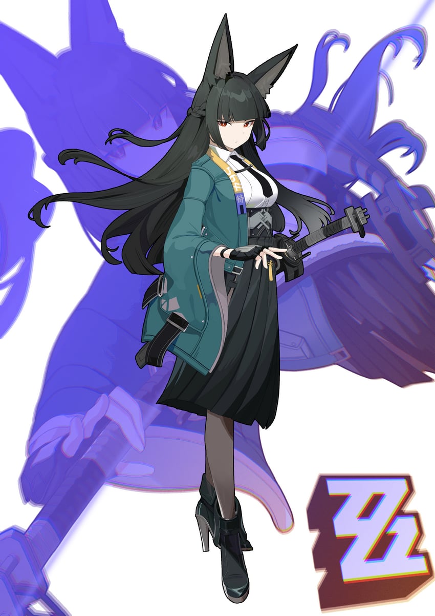 hoshimi miyabi (zenless zone zero) drawn by tnr_(horiko1525)