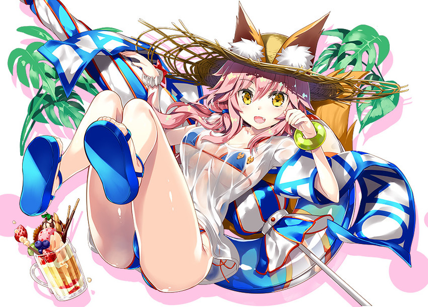 tamamo and tamamo no mae (fate and 3 more) drawn by fujima_takuya