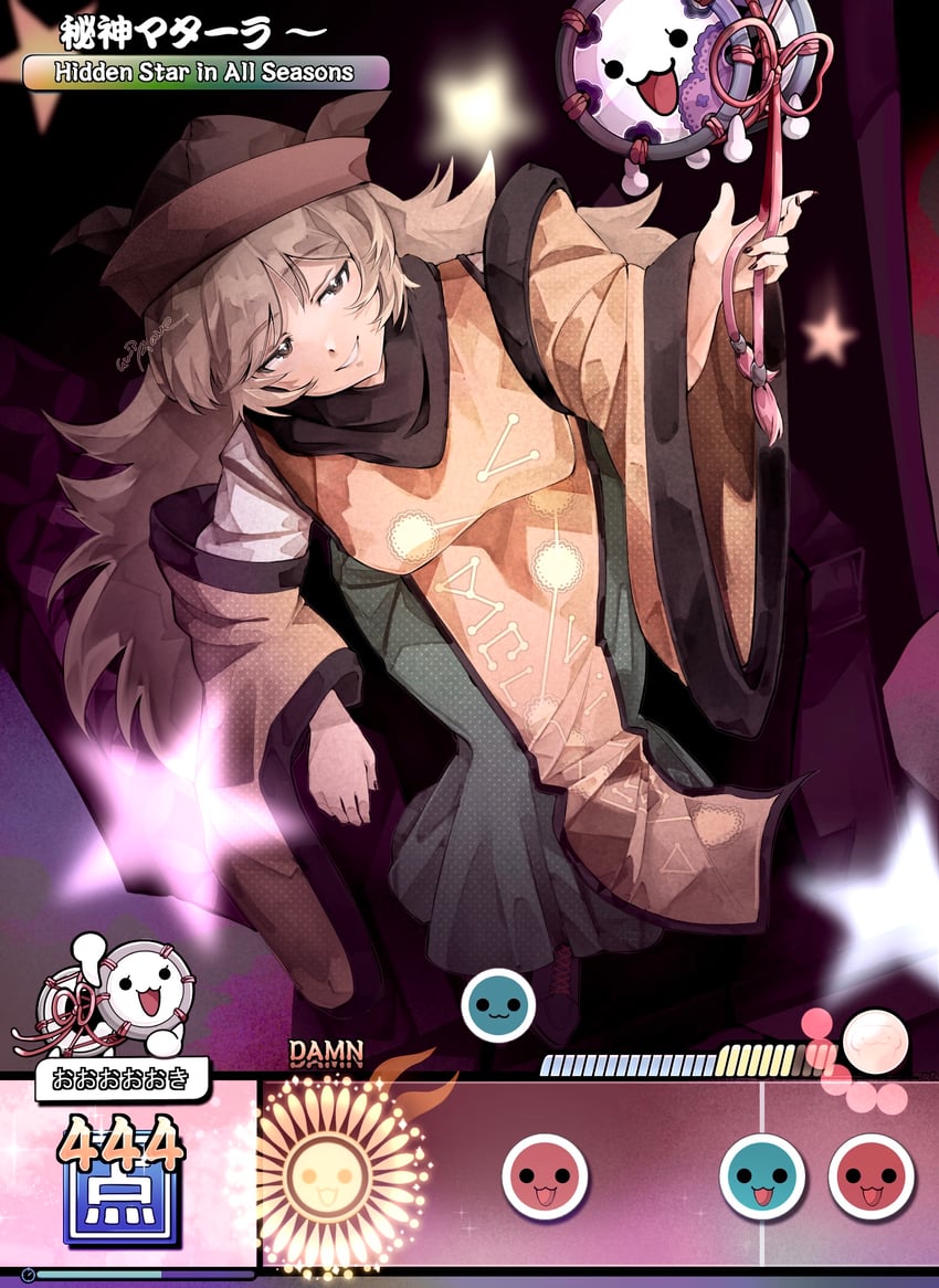 matara okina (touhou and 1 more) drawn by rave_(xenodrug)