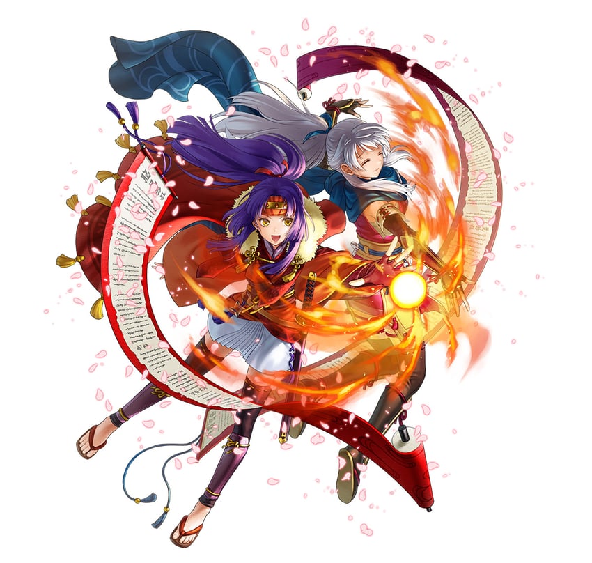 micaiah and sanaki kirsch altina (fire emblem and 2 more) drawn by kita_senri