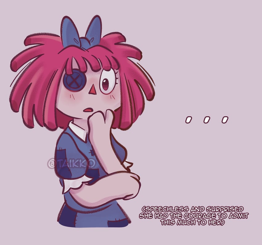 ragatha (the amazing digital circus) drawn by taikko