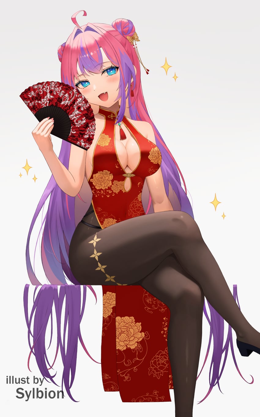 kikirara vivi (hololive and 1 more) drawn by sugarillust